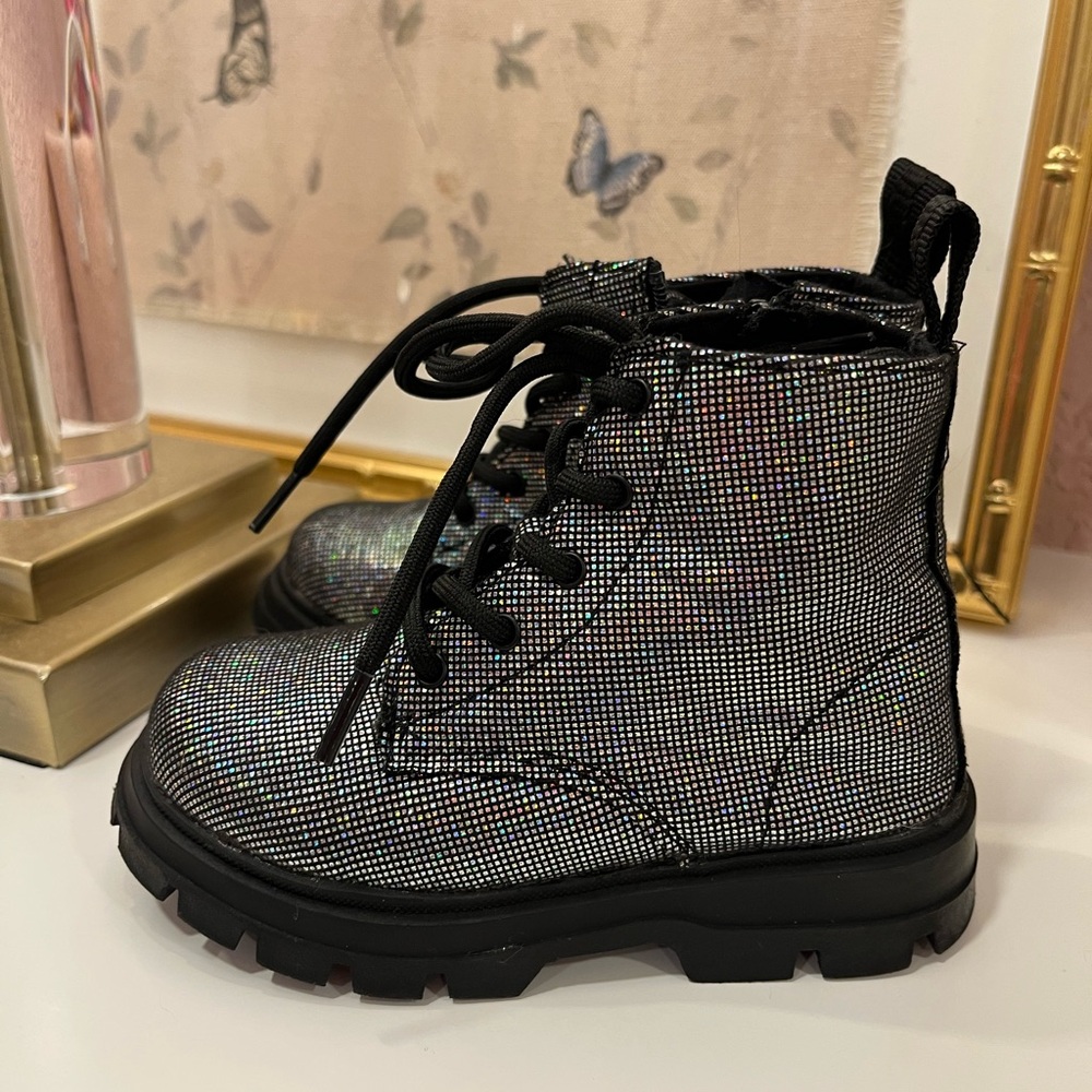 Zara glitter boots
